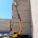 trabajo camión cesta